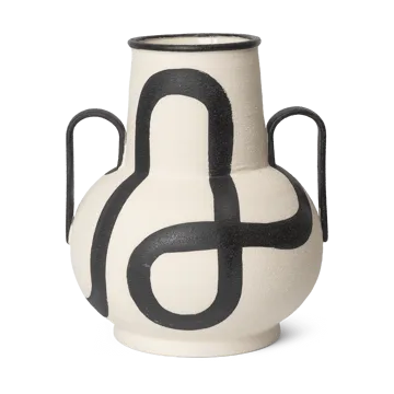 Trace vaas - Crèmekleurig - Ferm Living