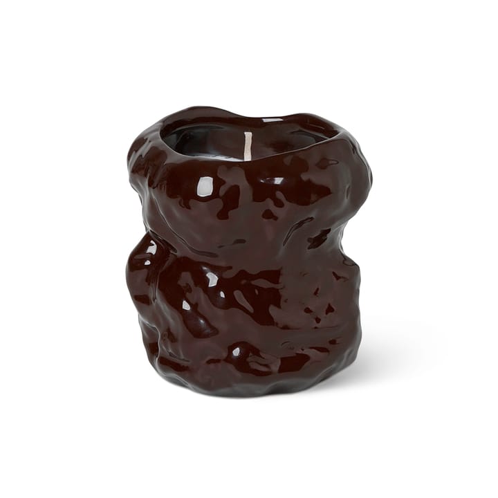 Tuck geurkaars, Roodbruin Ferm Living