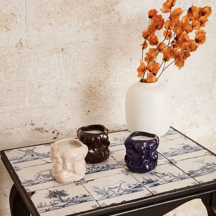 Tuck geurkaars, Roodbruin Ferm Living