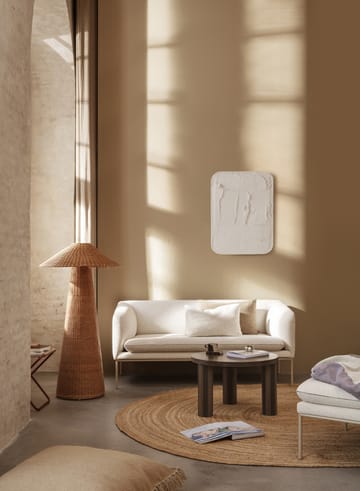 Turn bank 2-zits - Cashmere bouclé offwhite - Ferm Living