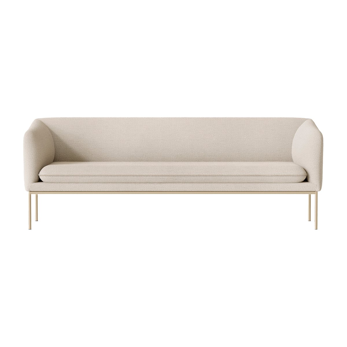 Ferm Living Turn bank 3-zits Cashmere-boucle | Scandinavisch Interieur | Bankstellen | Beige