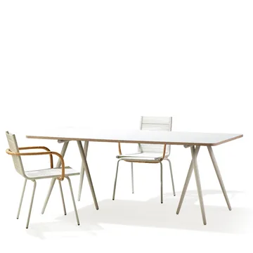 Turn Daybed - stof fiord by kvadrat donkerblauw, zwart onderstel - Ferm Living