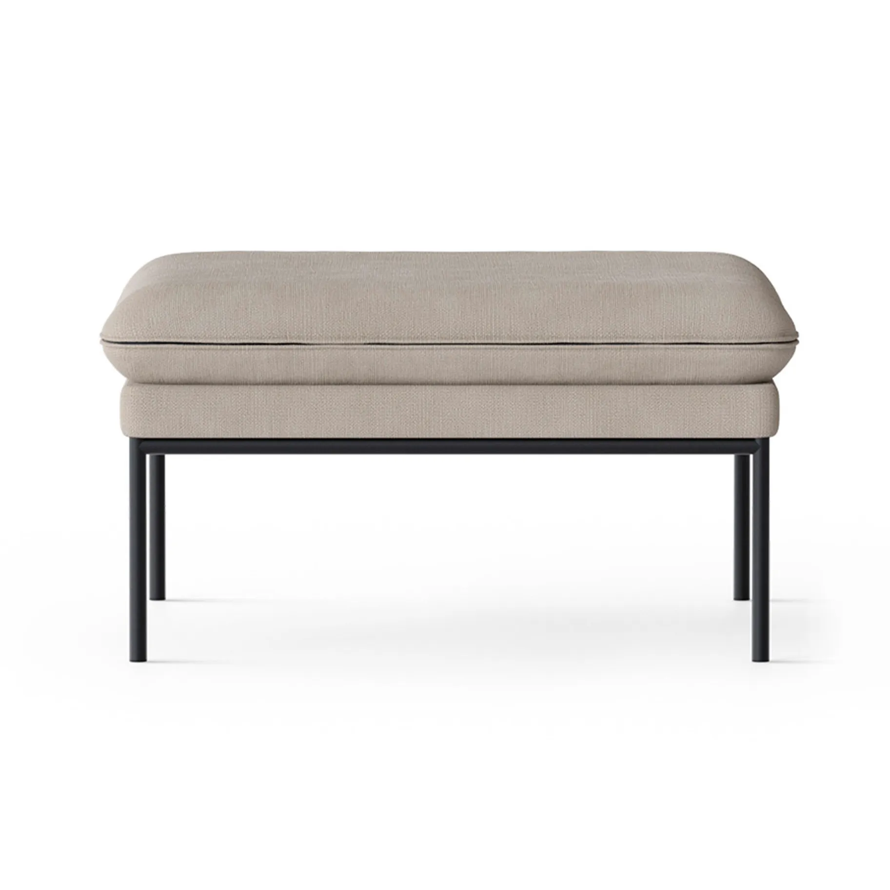 Turn pouf zitpoef, Cotton linen natural Ferm Living