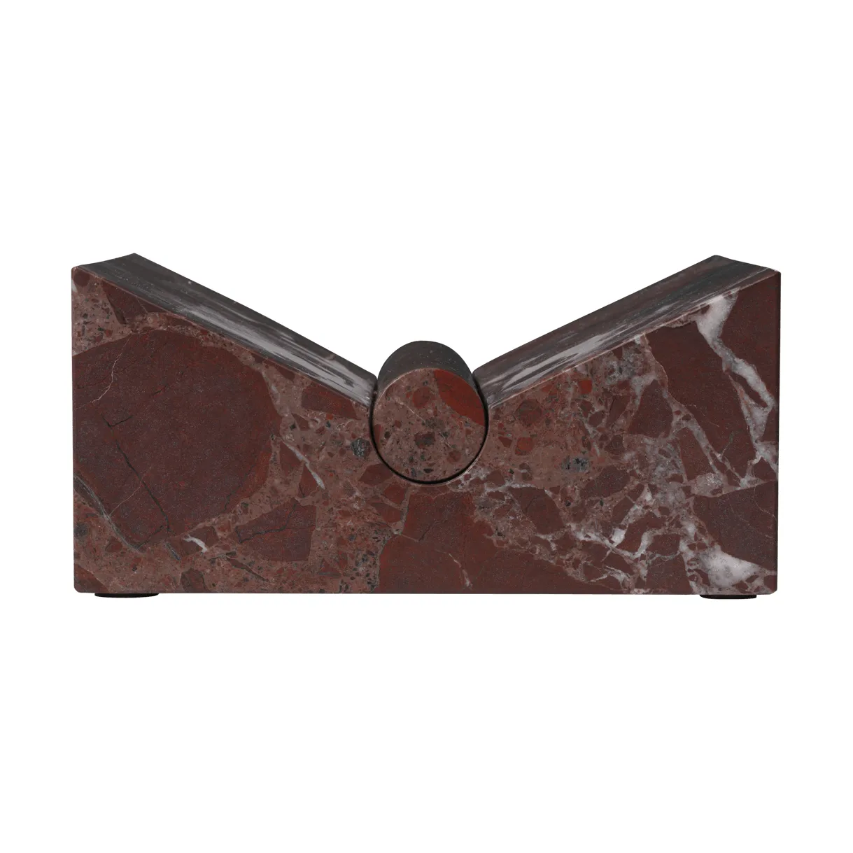 Tvara boekenstandaard, Rosso Levanto, 22x22 cm Ferm Living