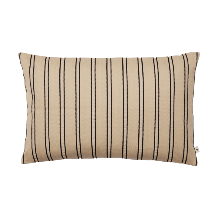 Twill kussenhoes 40x60 cm - Cashmere-black - Ferm Living