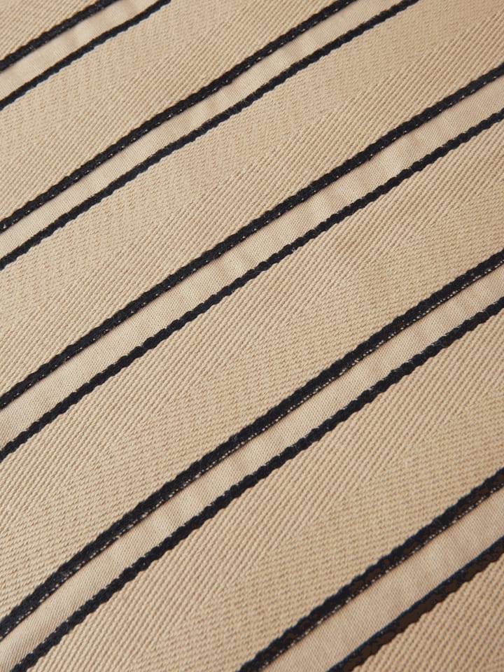 Twill kussenhoes 40x60 cm, Cashmere-black Ferm Living