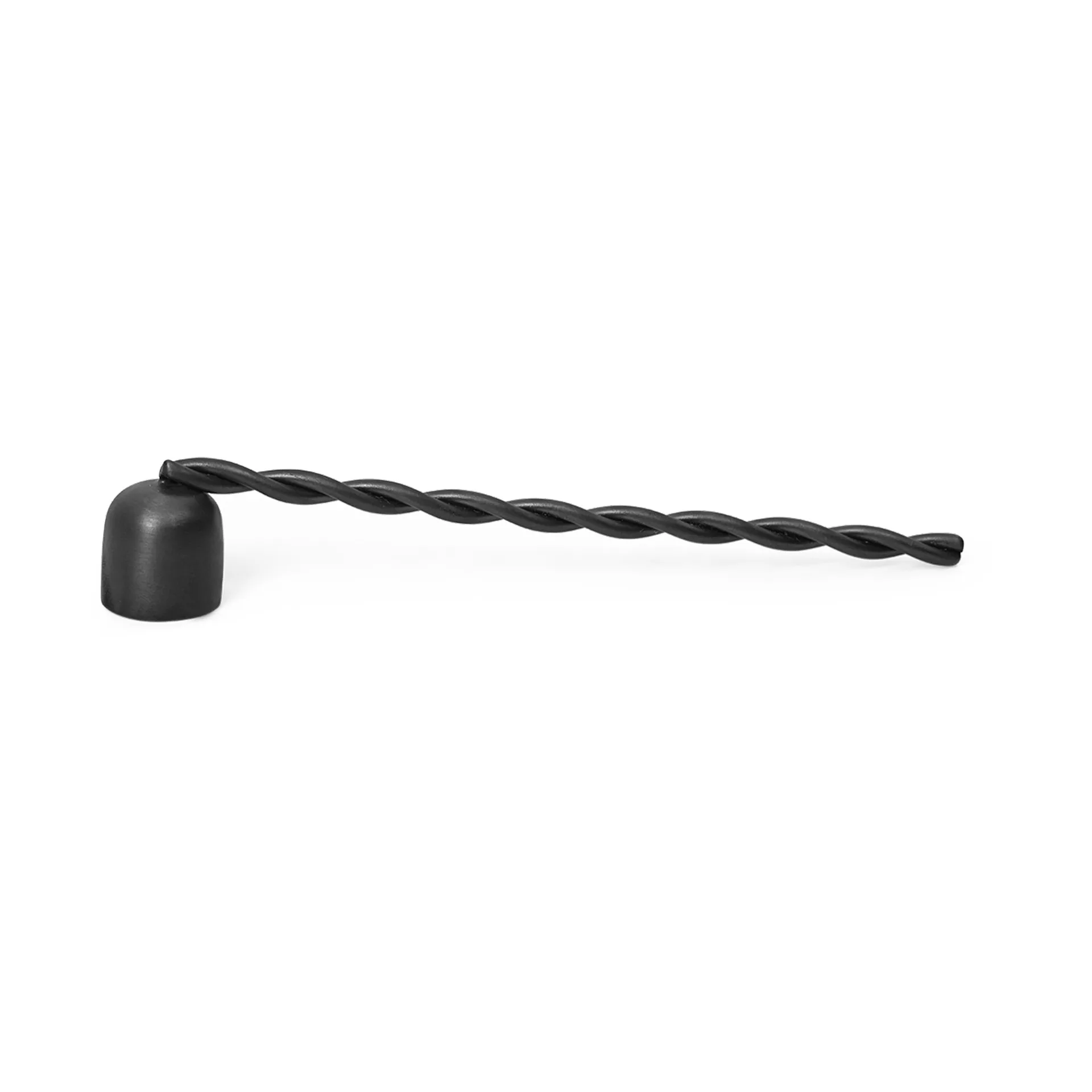 Twist kaarsendover, Black brass Ferm Living