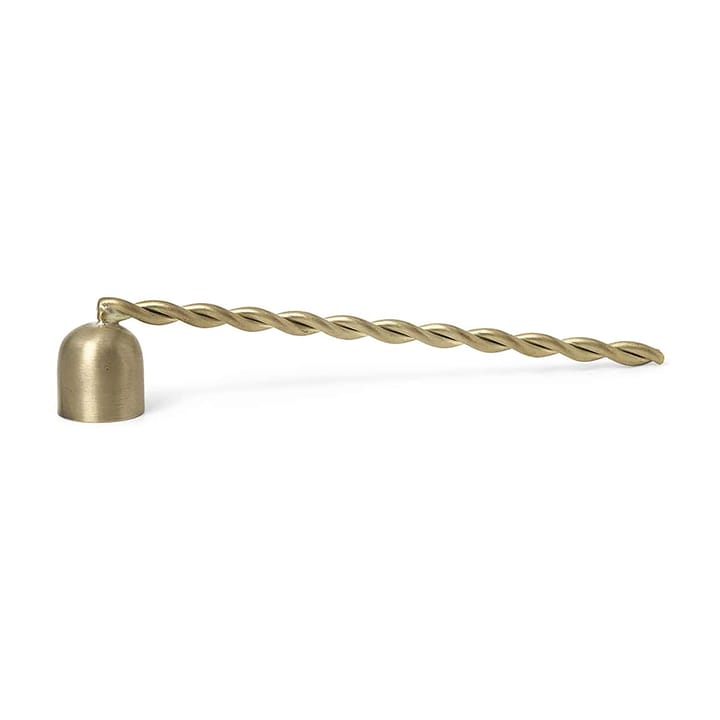 Twist kaarsendover - brass - Ferm Living