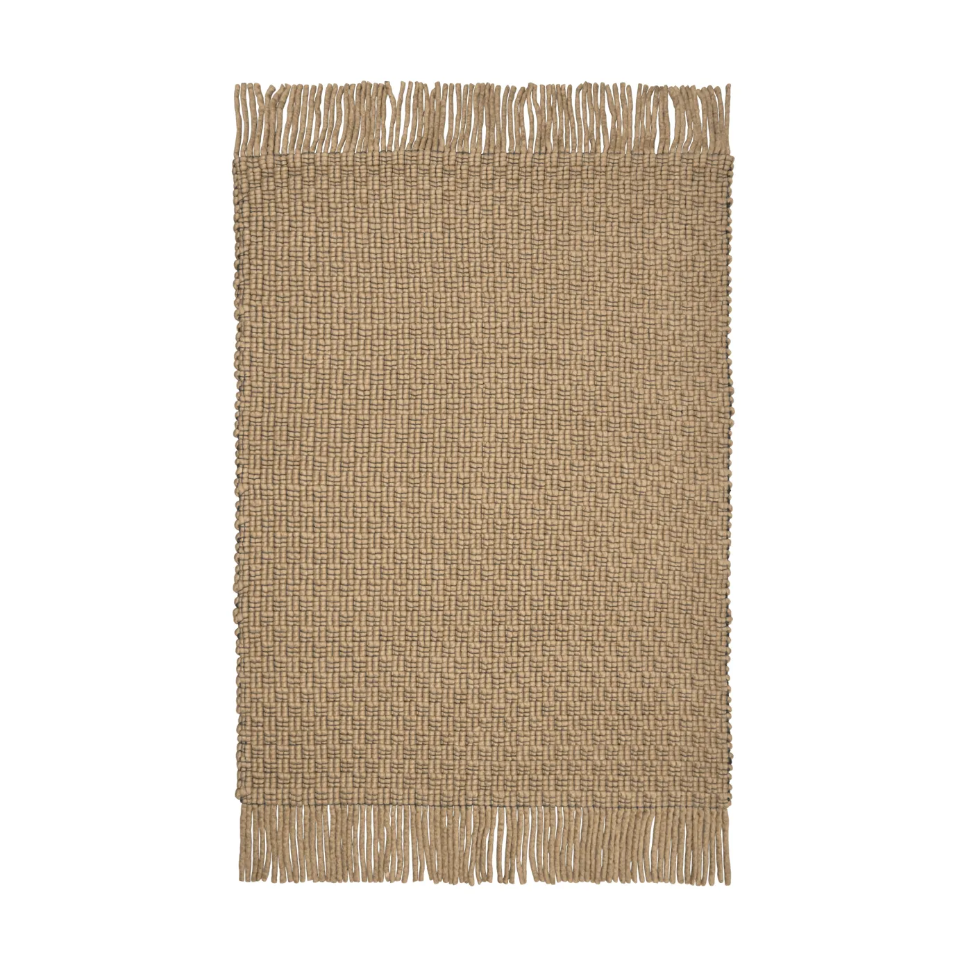 Udo vloerkleed, Tan-black, 140x200 cm Ferm Living