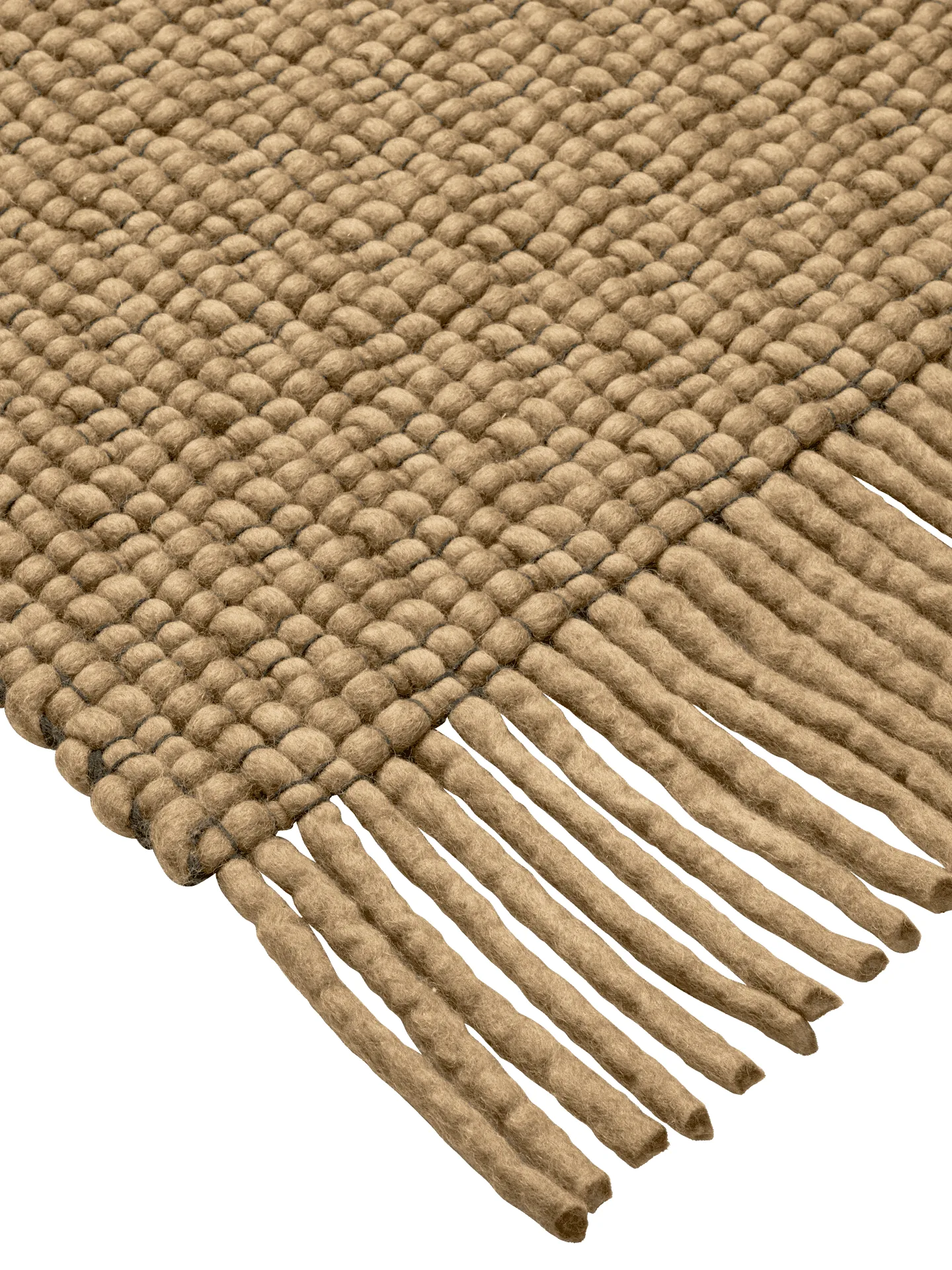 Udo vloerkleed, Tan-black, 80x200 cm Ferm Living