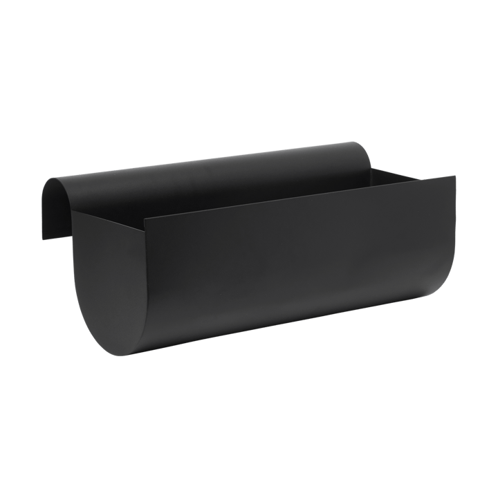 Uma balkonbak medium 45 cm - Black - Ferm Living