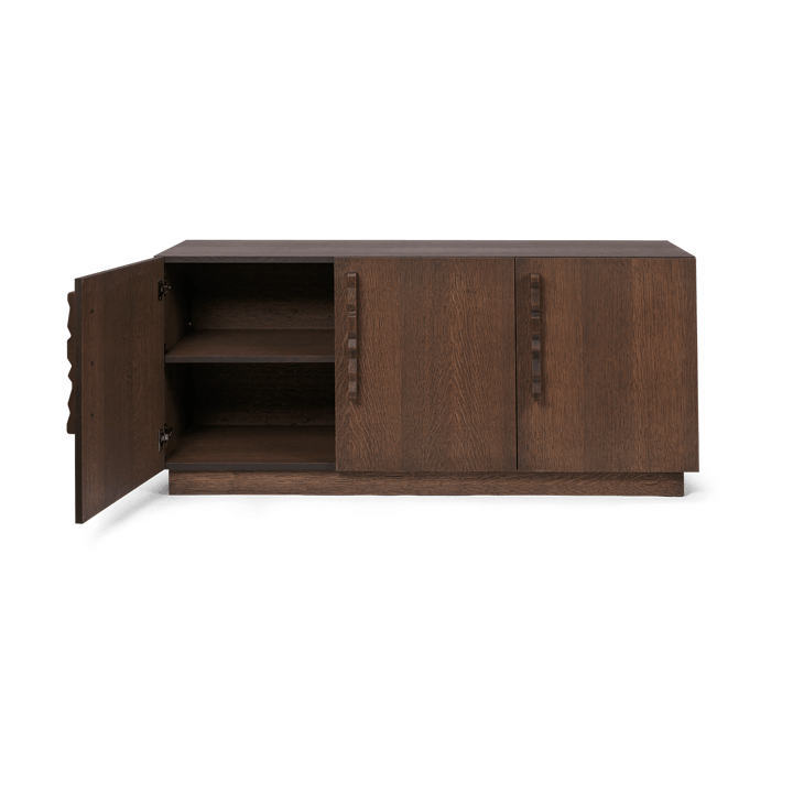 Unda sideboard 146x68x50 cm - Donker gebeitst eikenhout - ferm LIVING