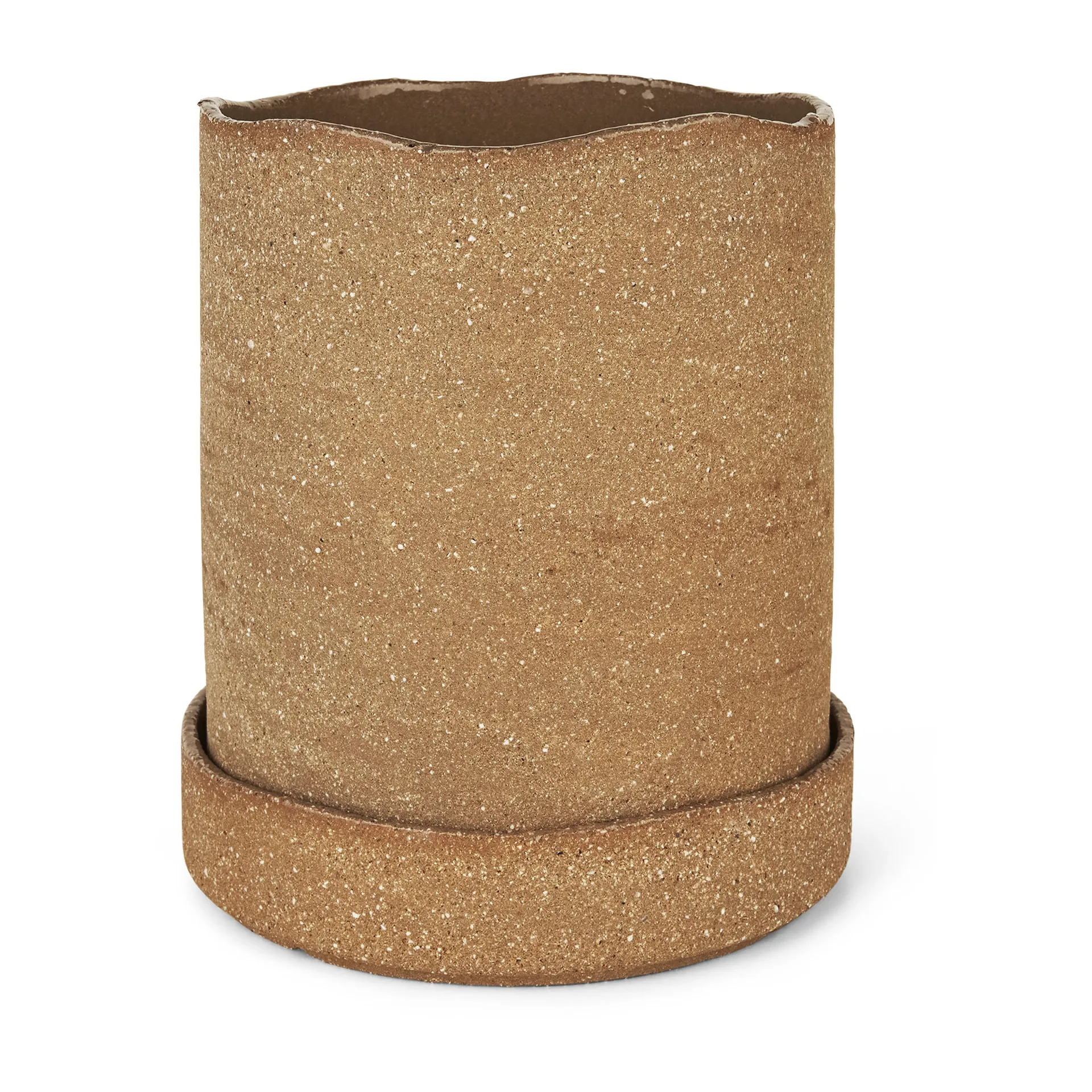 Uneru bloempot Ø16 cm, Brown Ferm Living