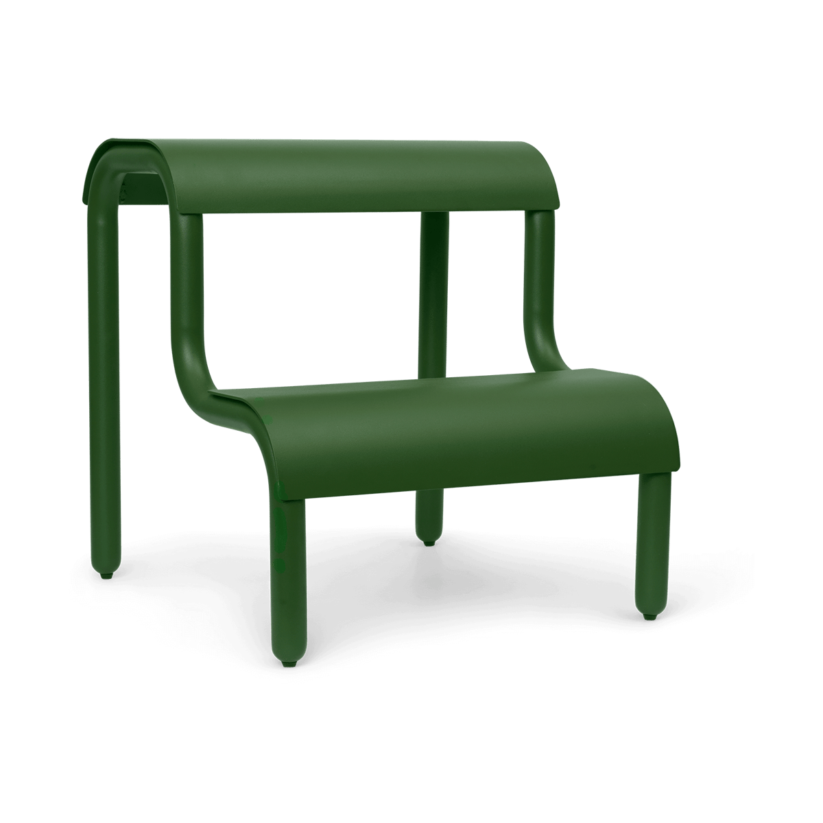 Ferm Living Up opstapje Forest Green | Scandinavisch Interieur | Krukjes & Poefs | Groen