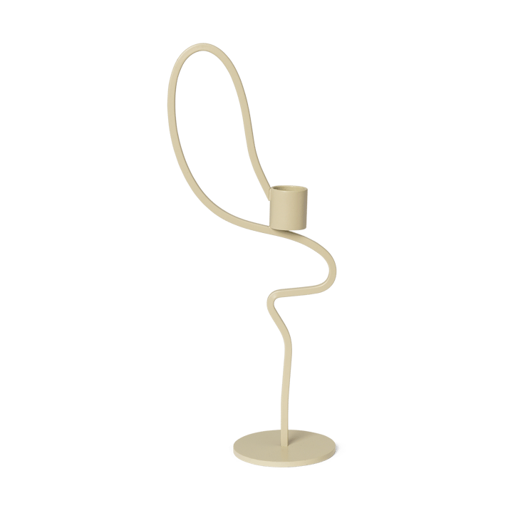 Valse kandelaar high - Cashmere - Ferm Living