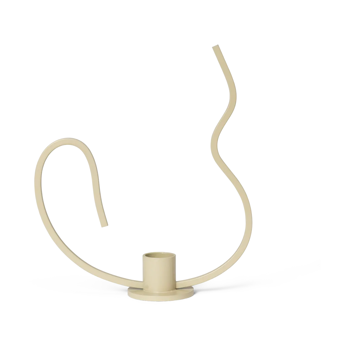 Valse kandelaar low, Cashmere Ferm Living