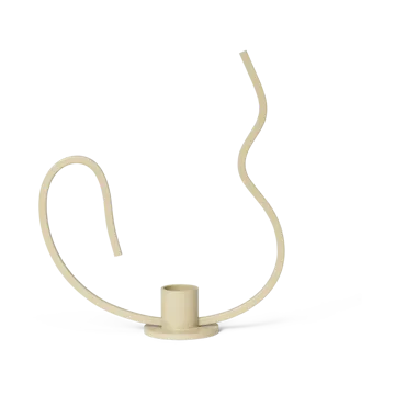 Valse kandelaar low - Cashmere - Ferm Living