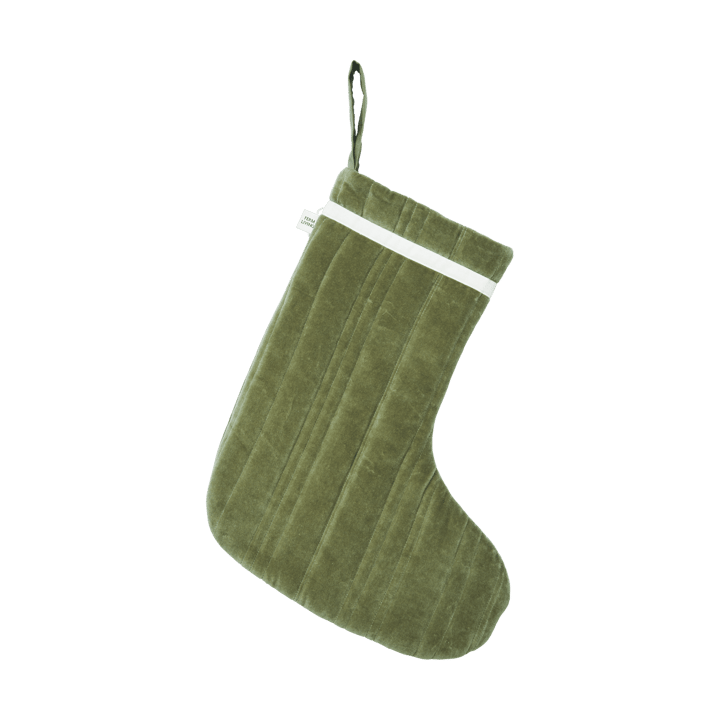 Vari quilted kerstsok - Velvet-khaki - Ferm Living