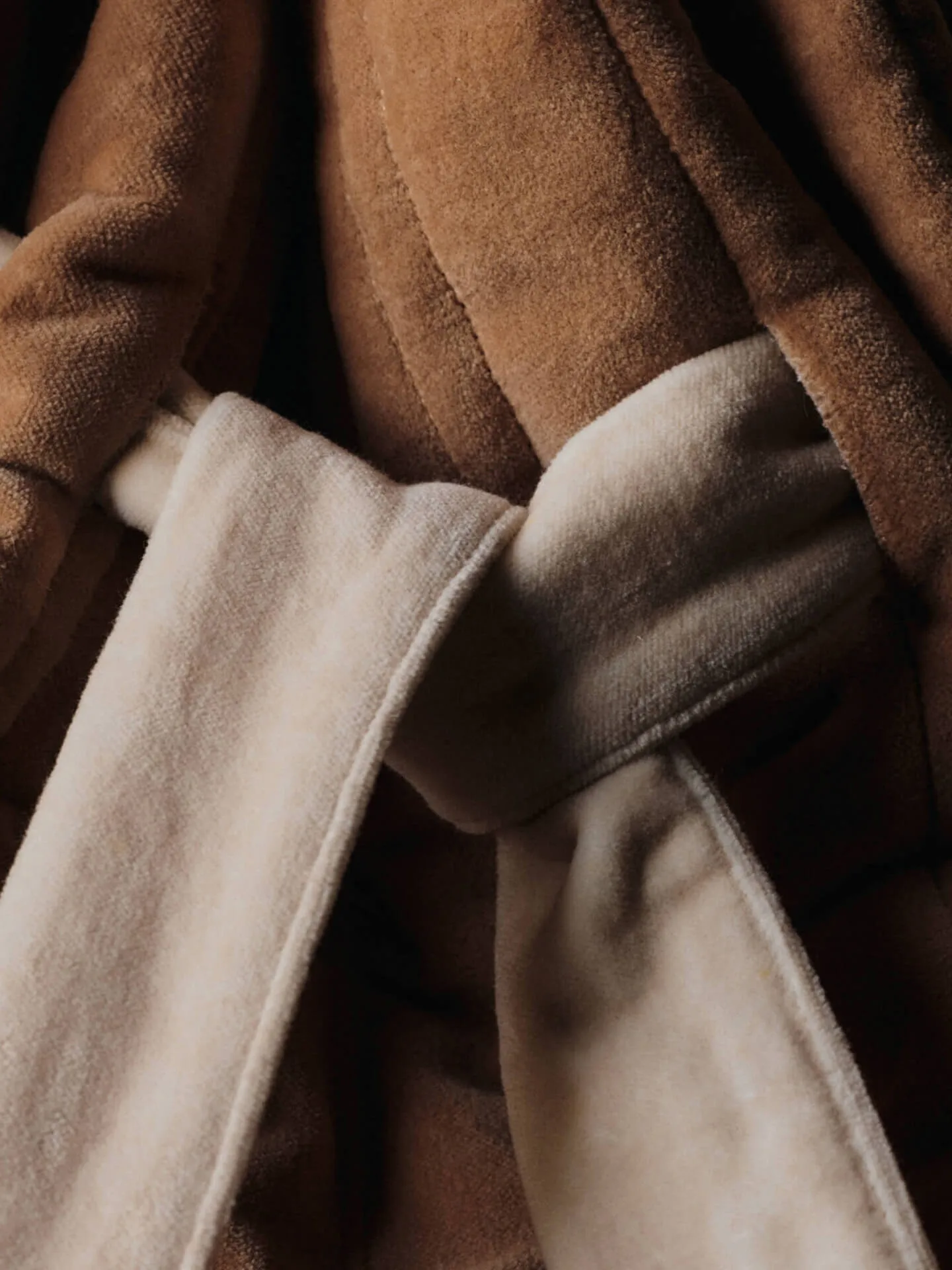 Vari quilted zak 50x70 cm, Velvet-tan Ferm Living