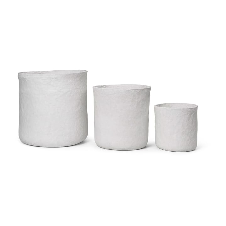 Vary opbergmand 3-delig - White - Ferm LIVING