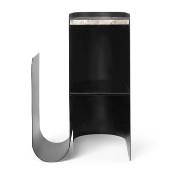 Vault bijzettafel 40,2x33,4x50 cm - Black - Ferm Living