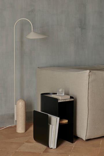 Vault bijzettafel 40,2x33,4x50 cm - Black - Ferm Living