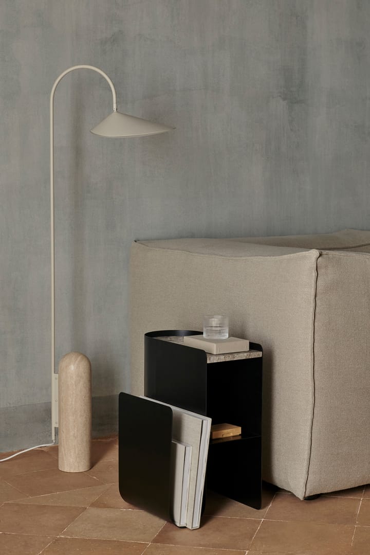 Vault bijzettafel 40,2x33,4x50 cm, Black Ferm Living