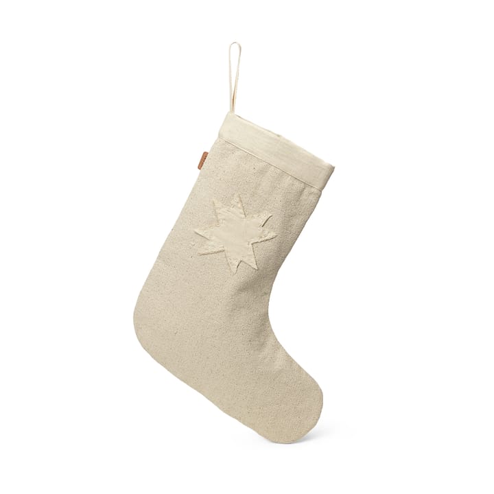 Vela kerstsok - Natural - Ferm Living
