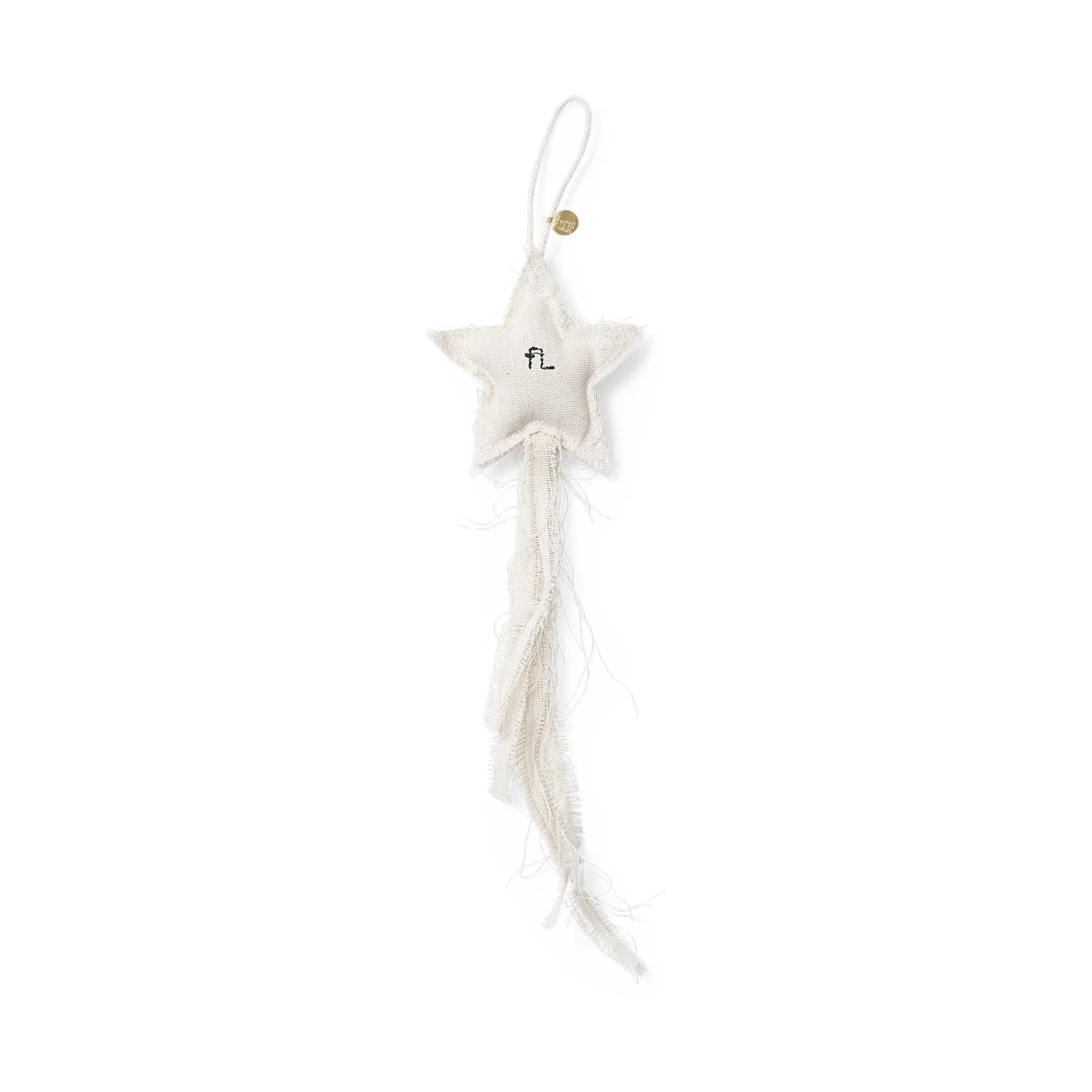 Vela Star Ornaments kerstboomhanger 4-delig, Natural Ferm Living