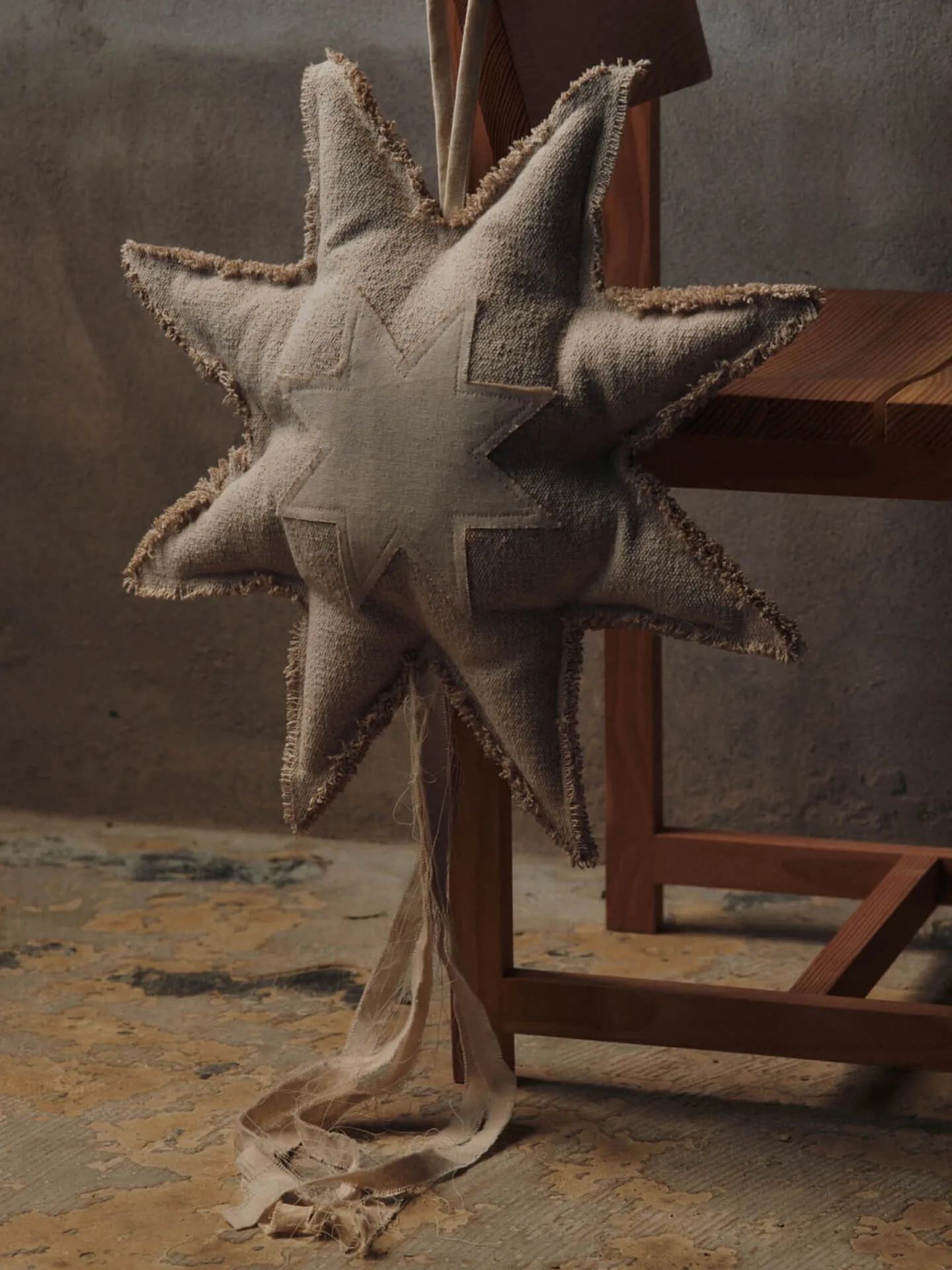 Vela Window Ornament decoratiehanger 50x88 cm, Natural Ferm Living