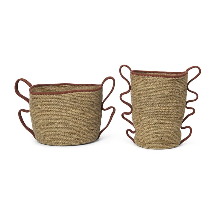 Verso opbergmand 2-delig - Brick - Ferm Living