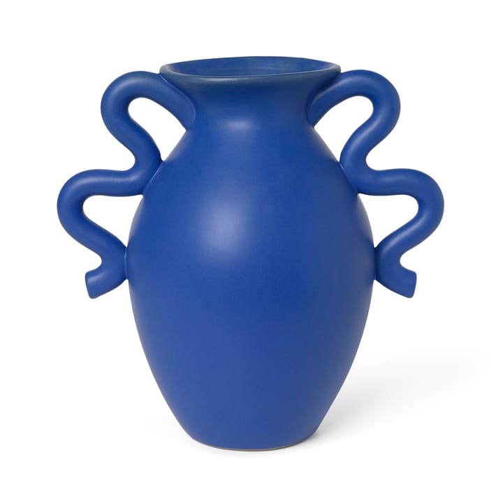 Verso vaas 27 cm - Bright Blue - Ferm Living