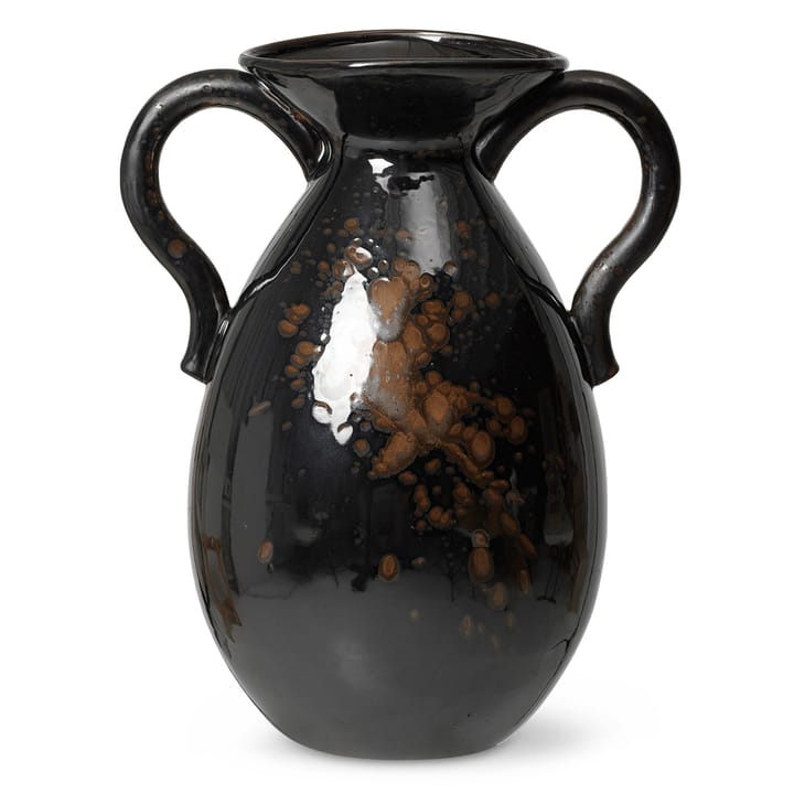 Verso vloervaas 49 cm, Zwart-bruin Ferm Living