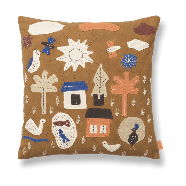 Village kussen 40x40 cm - Suikerwier - Ferm Living