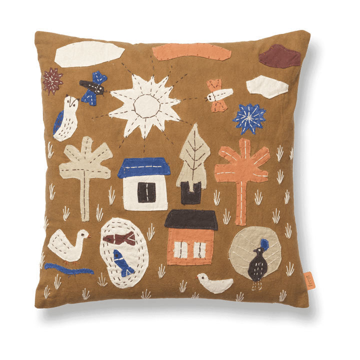 Village kussen 40x40 cm - Suikerwier - ferm LIVING