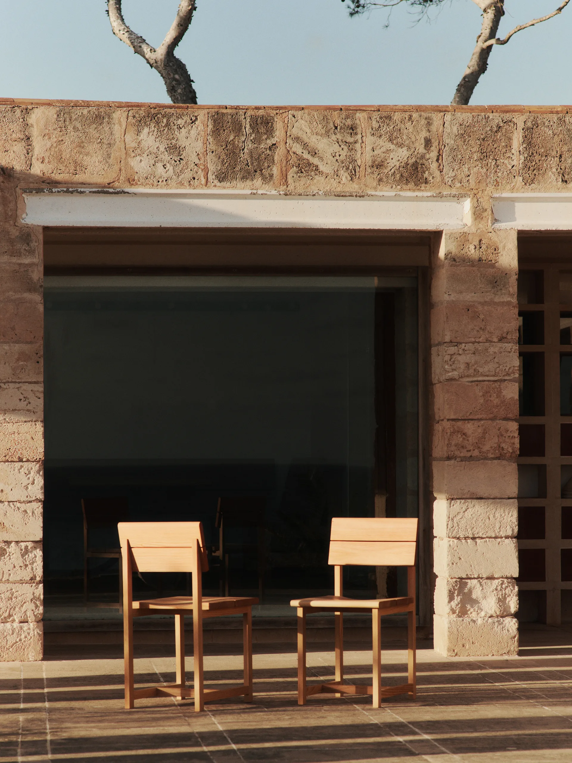 Visit dining chair stoel, Douglas spar Ferm Living