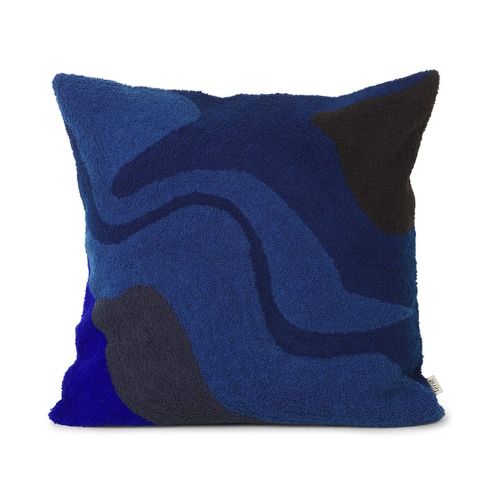 Vista kussen 50x50 cm - Dark blue - Ferm LIVING