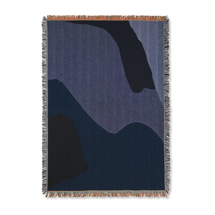 Vista plaid 120x170 cm - Dark blue - Ferm LIVING