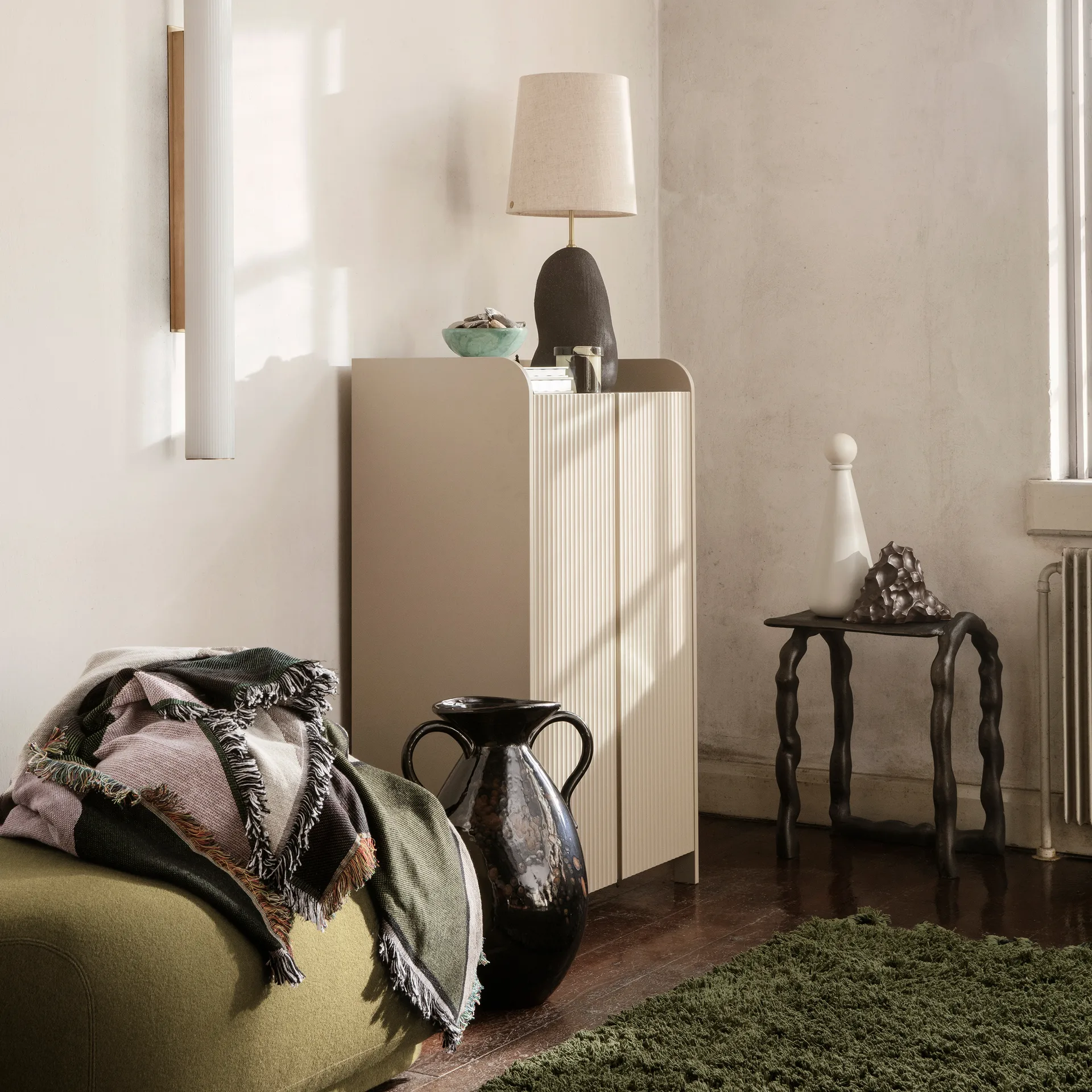 Vista plaid 120x170 cm, Paars-grijs Ferm Living