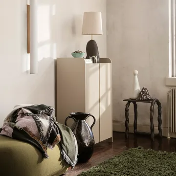 Vista plaid 120x170 cm - Paars-grijs - Ferm Living