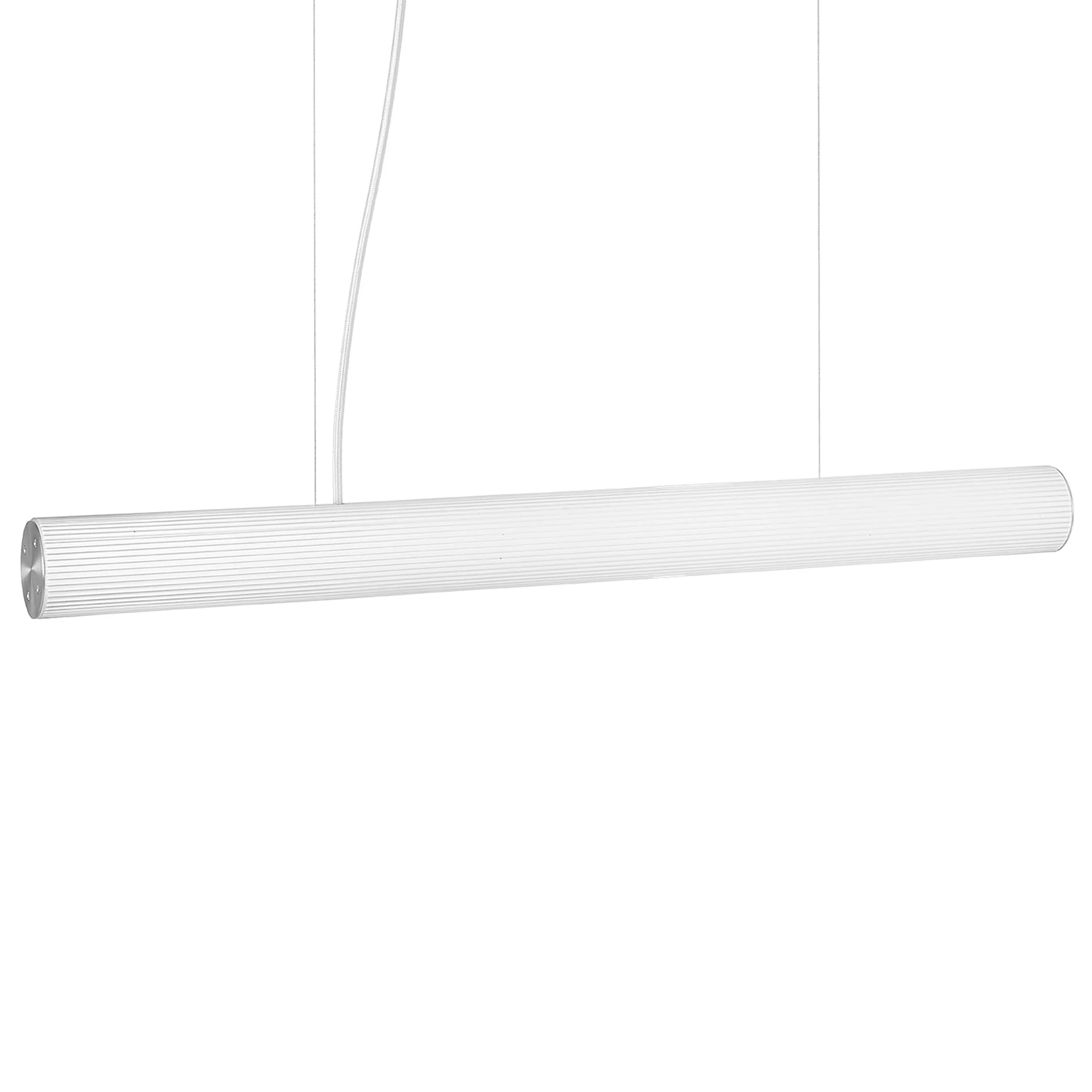Vuelta hanglamp 100 cm, Wit-roestvrij staal Ferm Living