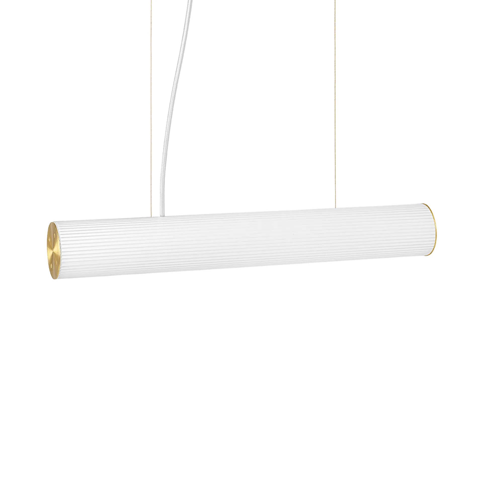 Vuelta hanglamp 60 cm, Wit-messing Ferm Living