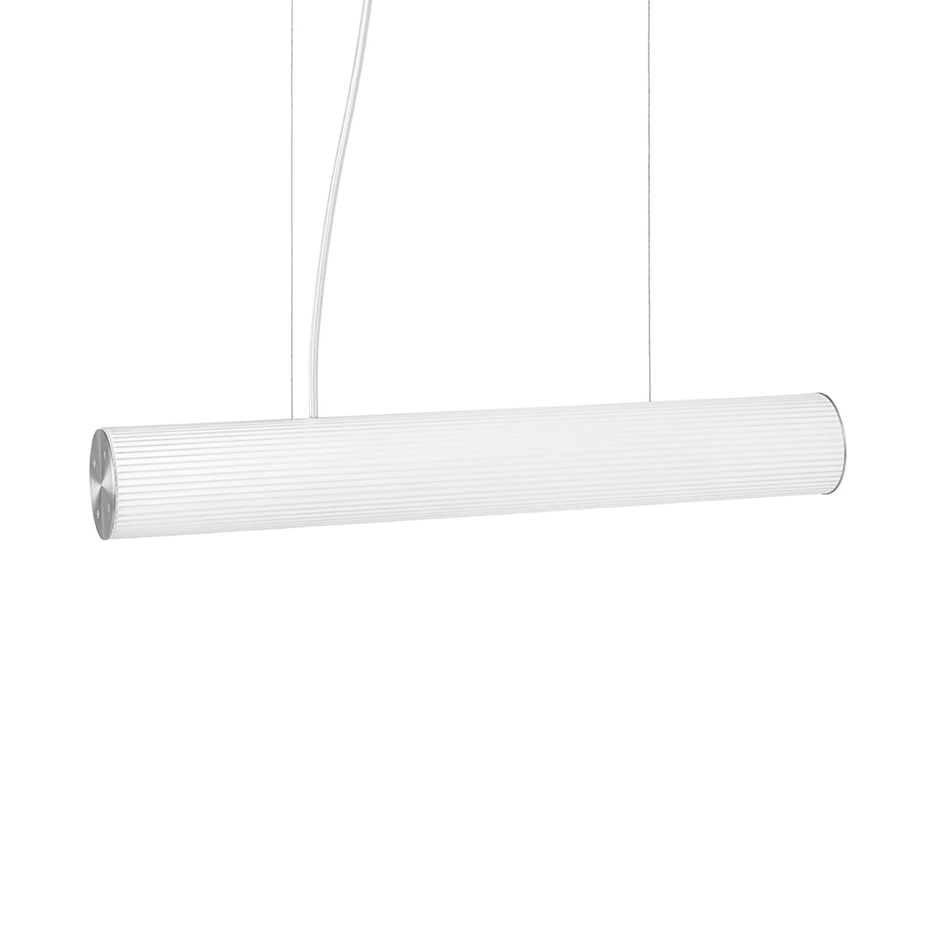 Vuelta hanglamp 60 cm, Wit-roestvrij staal Ferm Living