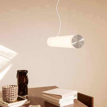 Vuelta hanglamp 60 cm - Wit-roestvrij staal - ferm LIVING