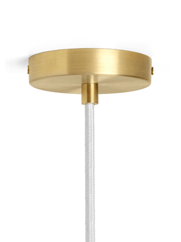 Vuelta hanglamp II 100 - White-brass - Ferm Living