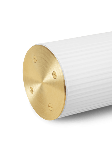Vuelta hanglamp II 100 - White-brass - Ferm Living