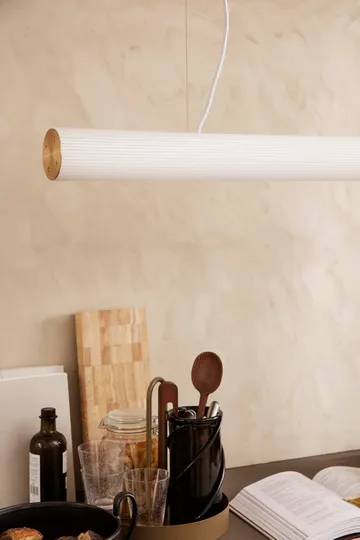 Vuelta hanglamp II 100 - White-brass - Ferm Living