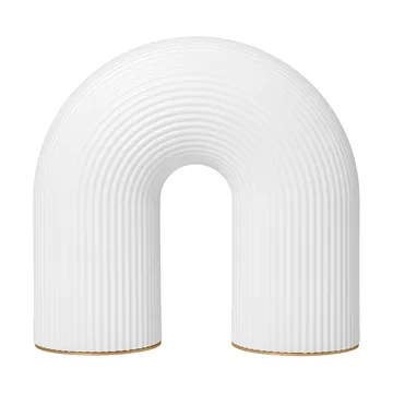 Vuelta outdoor portable tafellamp - White, 25 cm - Ferm Living