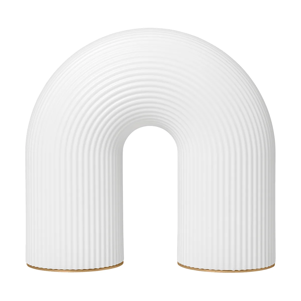 Vuelta outdoor portable tafellamp, White, 25 cm Ferm Living