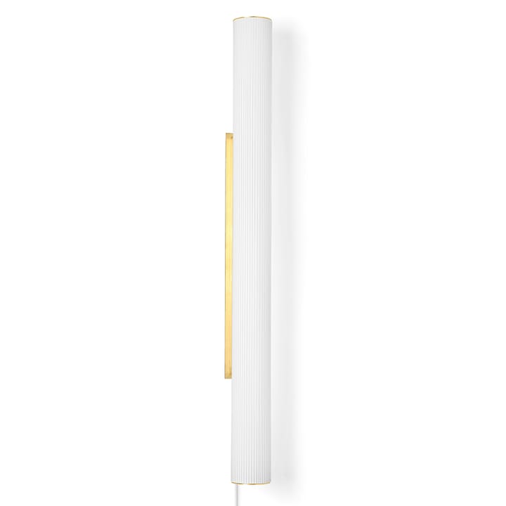 Vuelta wandlamp 100 cm - Wit-messing - ferm LIVING